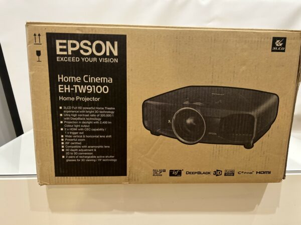 (Pre-Owned) Epson EH-TW9100 Home Cinema Projector - Image 2