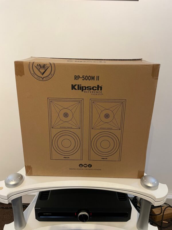 Pre-Owned Klipsch RP-500M MKII Bookshelf Speakers (Pair), Walnut - Image 6